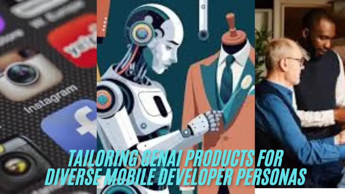 tailoring genai products for diverse mobile developer personas