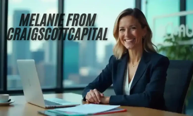 Melanie from CraigScottCapital